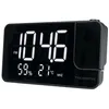 Image de Radio-réveil projecteur - THOMSON - Noir - Radio FM Température Humidité Double alarme USB-C Alim. 230V