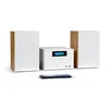 Image de Microchaîne - THOMSON - COSY MIC121BT - Lecteur CD Bluetooth Radio FM MP3 USB - Bois et Blanc
