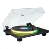 Image de Tourne-disques - Plateau Lumineux - Entraînement Par Courroie - Bluetooth - Effets Lumineux