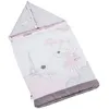 Image de Nid dange bébé nomade en coton blanc - Lilibelle - 0-3 mois - pour poussette et siège auto