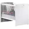 Image de Lit bébé à barreaux sérigraphié nao babyprice NJ031