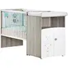 Image de Lit bébé combiné évolutif en sérigraphié teddy babyprice 7B101