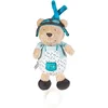 Image de Peluche Musicale Sauthon Mini Musical 10x19x5 Cm Bleu Velours