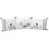 Image de Tour de lit bébé déhoussable en coton blanc - SAUTHON - Babyfan - Design graphique - Douillet - Mixte