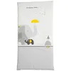 Image de Edredon pour lit bébé en coton gris - Babyfan - 60x120cm - Lavable en machine - 100% coton - 100% polyester