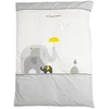 Image de Housse De Couette Et Taie En Coton Gris