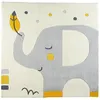 Image de Tapis De Chambre En Acrylique Gris