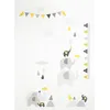 Image de Stickers Muraux Eléphant En Papier Gris