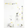 Image de Stickers muraux - Babyfan - Eléphant - Papier gris - Décoration chambre bébé - Non toxique