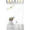 Image de Rideau À Pattes En Coton Gris
