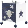 Image de Luminaire Enfant À Poser En Tissu Bleu