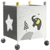 Image de Luminaire Enfant À Poser En Coton Gris