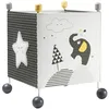 Image de Luminaire enfant à poser en coton gris