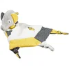 Image de Doudou Mouchoir Sauthon Eléphant 32x20 Cm Gris Velours