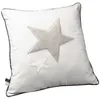 Image de Coussin Décoratif Sauthon Merci 40x40 Cm Blanc Coton