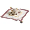 Image de Doudou mouchoir - Timouki - Ours en velours beige - Mixte - A partir de 1 mois