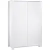 Image de Armoire Bébé Sauthon Loft 130 X 191 X 58 Cm Blanc Bois