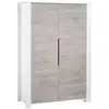 Image de Armoire chambre bébé 2 portes loft sauthon FT191