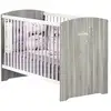 Image de Babyprice lit bébé smile chene silex 3 positions 60 x 120 cm cm BAB3500760101124