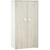 Image de Armoire bébé Smile - Hêtre - 2 portes - 168x85x57cm - Babyprice