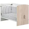 Image de Lit bébé - 120 x 60 cm - Babyprice Lapinou - Sérigraphie lapin