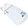 Image de Gigoteuse bébé ouatinée en coton - SAUTHON - Lazare - Bleu - 3x47x70 - 0-4 mois