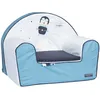 Image de Fauteuil Club 42x51cm En Coton Bleu
