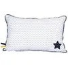 Image de Coussin Rectangulaire En Coton Blanc
