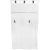 Image de Rideau - Chao Chao - 105x180cm - Coton - Blanc - Tamisant