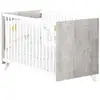 Image de Babyprice - Scandi Gris - Lit Bébé 120 X 60