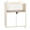 Image de Babyprice - Scandi Naturel - Commode 2 Portes Et 1 Niche