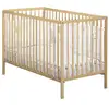 Image de Baby Price - Lit 120x60 Tout Barreaux Vernis Naturel First