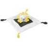 Image de Doudou Mouchoir En Velours Blanc
