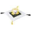 Image de Doudou mouchoir - SAUTHON - Pluche - Blanc - 30x30x5 cm - EN71-1-2-3