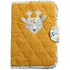 Image de Protège Carnet De Santé Sauthon Promenons Nous 18 X 25 Cm Jaune Coton