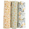 Image de Langes lot de 3 en coton bio - PROMENONS NOUS