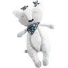 Image de Doudou Daim En Velours Gris