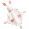 Image de Doudou Mouchoir Sauthon Esmee 44x36x7 Cm Blanc Velours