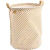 Image de Panière De Rangement Sauthon Sunlight 31x31x39 Cm Orange Coton-polyester