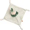Image de Doudou Mouchoir Jardinier En Coton Vert