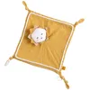 Image de Doudou Mouchoir Soleil En Coton Blanc