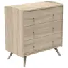 Image de Commode 3 Tiroirs Access - Bois De Chêne