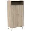 Image de Armoire 2 Portes 1 Niche Access - Bois De Chêne