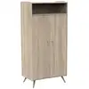 Image de Armoire 2 portes 1 niche sauthon access - bois de chêne AX191