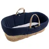 Image de Couffin bébé en fibres naturelles avec habillage tissu - BABY SAILOR