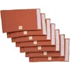 Image de Protections de barreaux de lit en coton - UNI TERRACOTTA