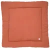 Image de Tapis de jeu - SAUTHON - UNI TERRACOTTA - Réversible - Coton - 100x100 cm