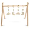 Image de Arche déveil bois avec 4 jouets - UNI VANILLA