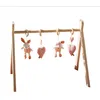 Image de Arche D'éveil Bois Avec 4 Jouets
