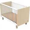 Image de Lit Bébé Sauthon Tokyo 120x60 Marron Bois